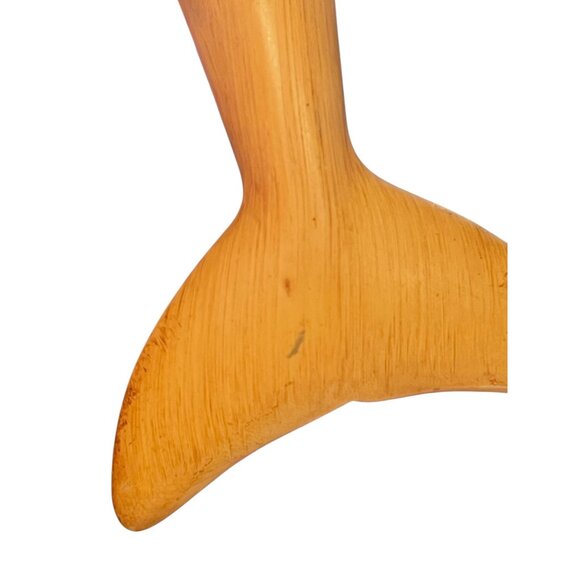 Handmade Ceramic Dolphin Figurine 4.5” T x 6” long Blonde Vintage - Picture 11 of 16